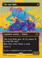 The Last Ride [Borderless First Place Foil]