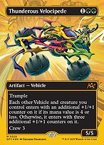 Thunderous Velocipede [Borderless First Place Foil]