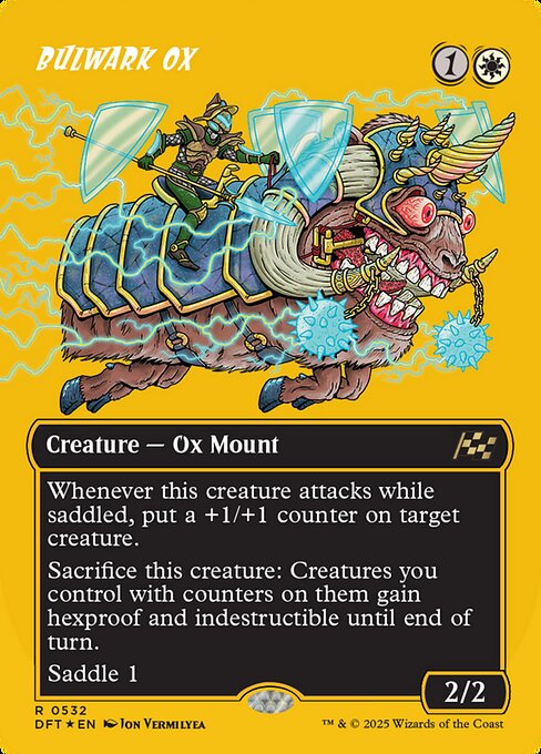 Bulwark Ox [Borderless First Place Foil]