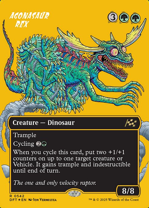 Agonasaur Rex [Borderless First Place Foil]