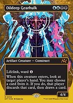 Oildeep Gearhulk [Borderless First Place Foil]