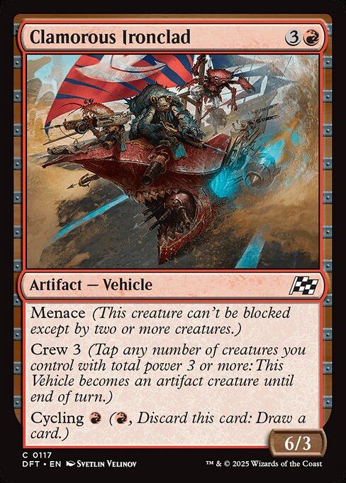 Clamorous Ironclad [Foil]