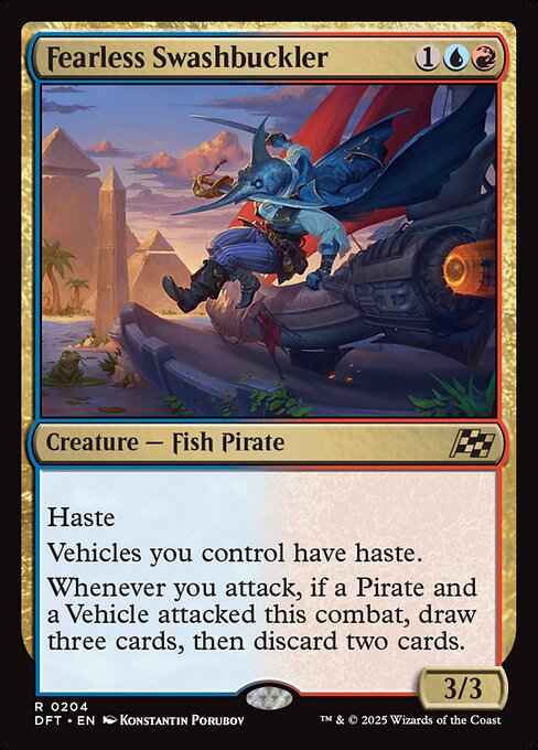 Fearless Swashbuckler [Foil]