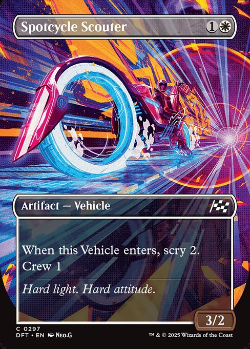 Spotcycle Scouter [Borderless Foil]