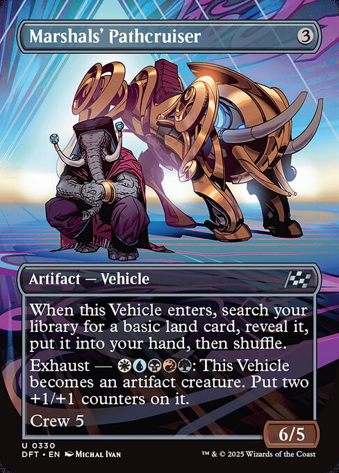 Marshals' Pathcruiser [Borderless Foil]