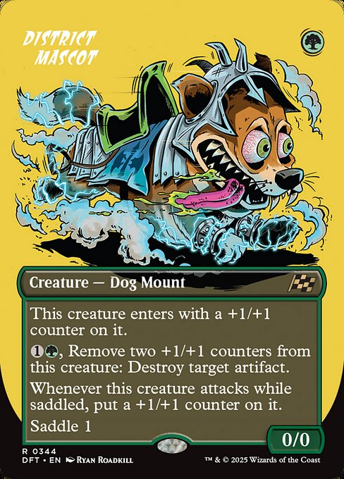 District Mascot [Borderless Foil]