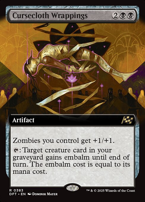 Cursecloth Wrappings [Extended Artwork Foil]