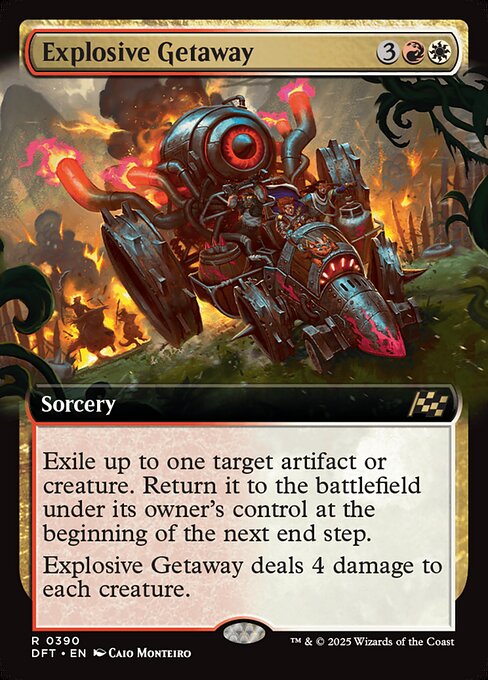 Explosive Getaway [Extended Artwork]