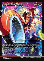 Explosive Getaway [Showcase Foil]