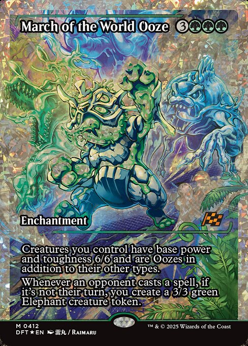 March of the World Ooze [Showcase Foil]