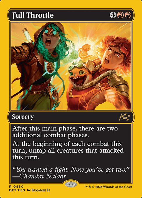 Full Throttle [First Place Foil]
