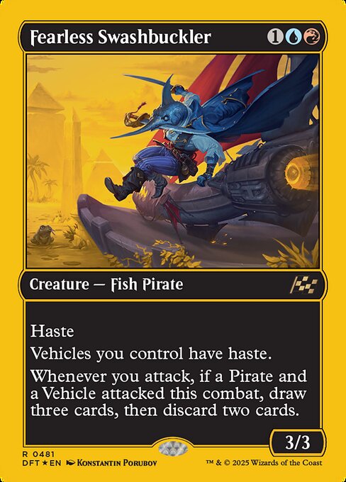 Fearless Swashbuckler [First Place Foil]