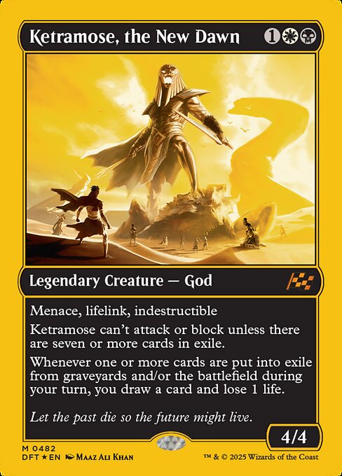 Ketramose, the New Dawn [First Place Foil]