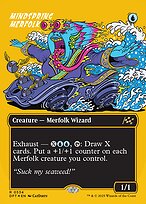 Mindspring Merfolk [Borderless First Place Foil]