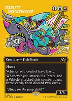 Fearless Swashbuckler [Borderless First Place Foil]