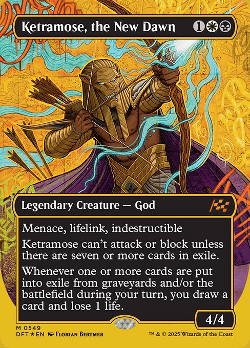 Ketramose, the New Dawn [Borderless First Place Foil]