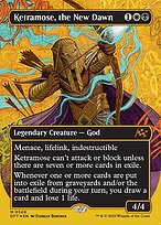 Ketramose, the New Dawn [Borderless First Place Foil]