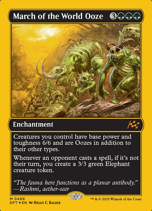 March of the World Ooze [First Place Foil]