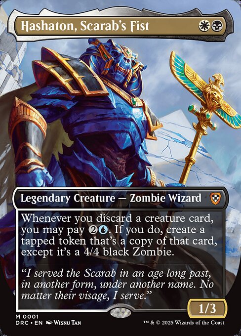 Hashaton, Scarab's Fist [Foil]