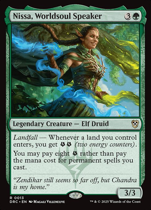 Nissa, Worldsoul Speaker [Foil]