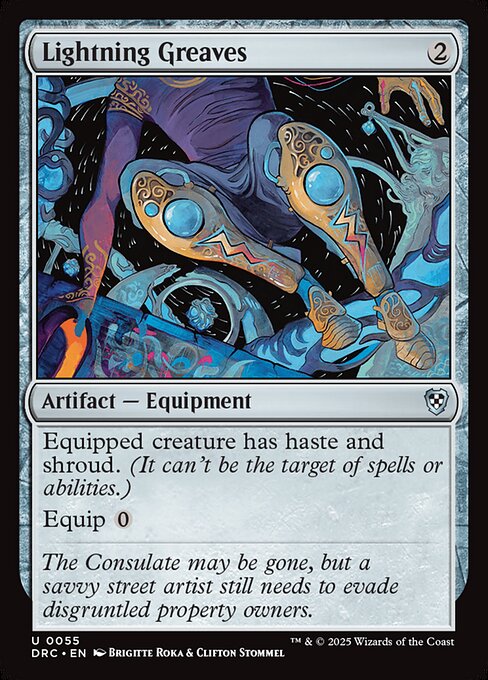 Lightning Greaves [Foil]
