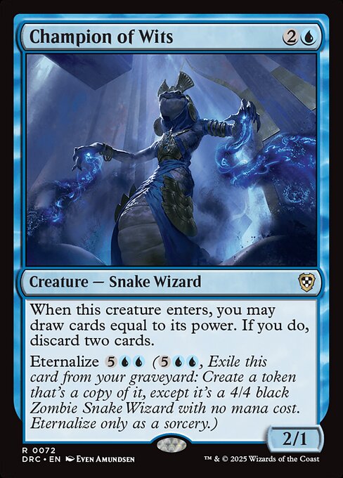 Champion of Wits [Foil]