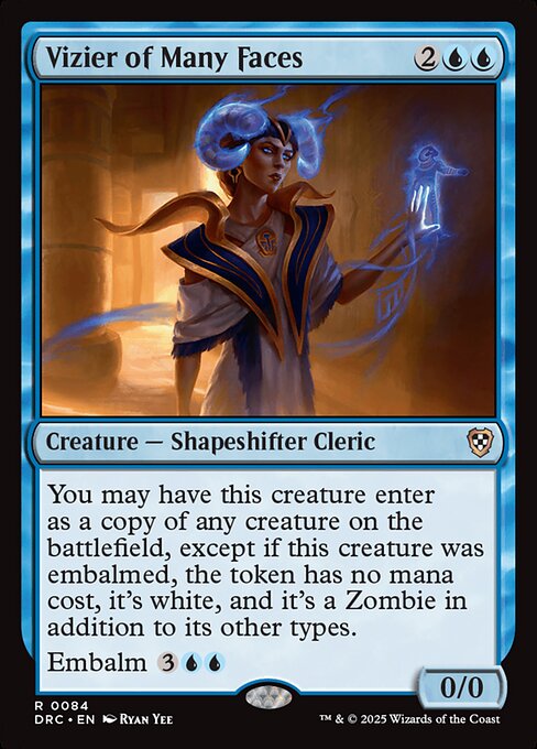 Vizier of Many Faces [Foil]