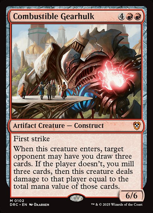 Combustible Gearhulk [Foil]
