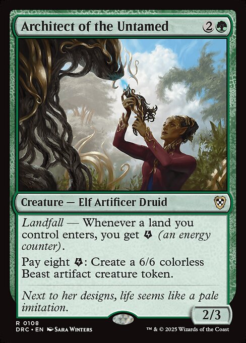 Architect of the Untamed [Foil]