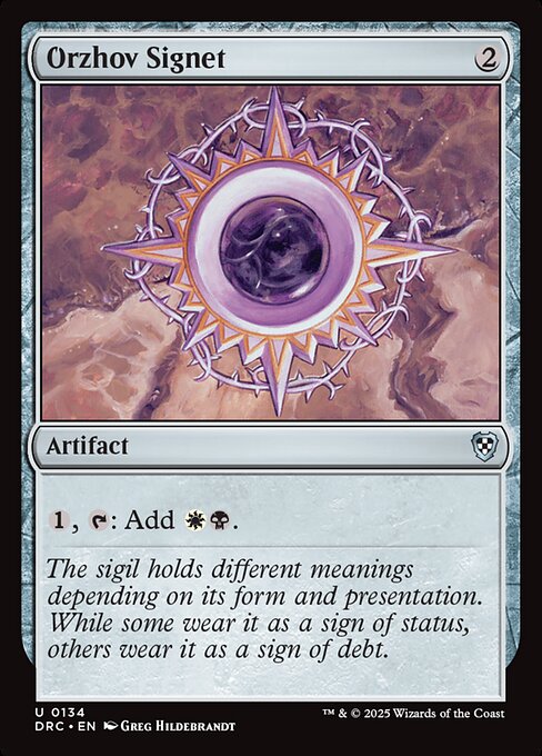 Orzhov Signet [Foil]