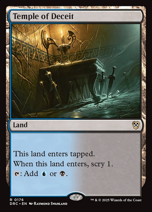 Temple of Deceit [Foil]
