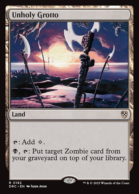 Unholy Grotto [Foil]