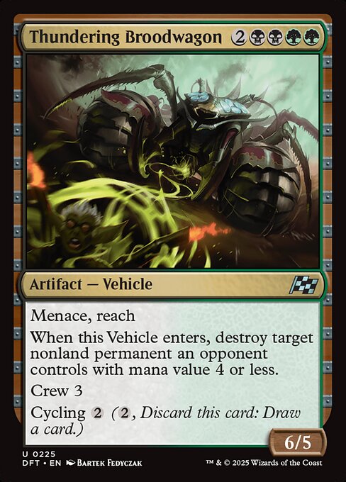 Thundering Broodwagon [Foil]