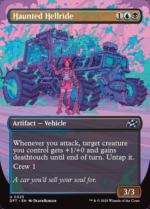 Haunted Hellride [Borderless Foil]