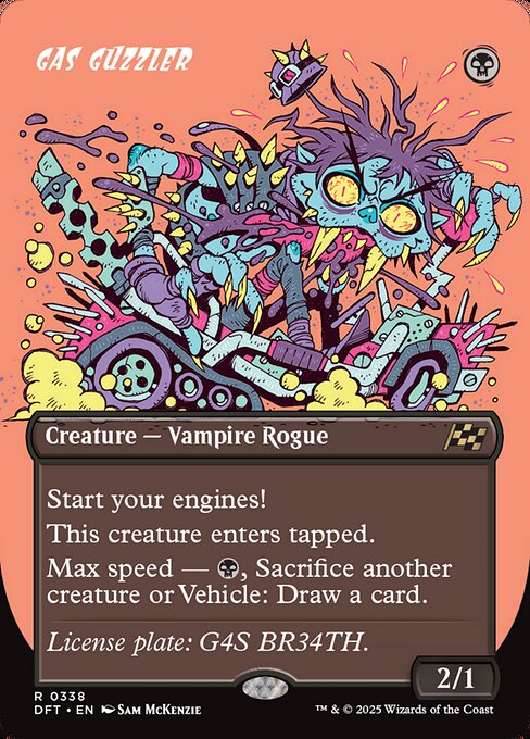 Gas Guzzler [Borderless Foil]