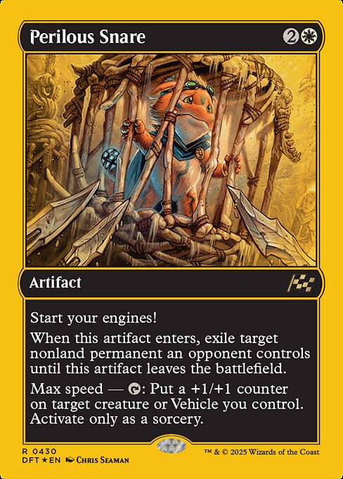 Perilous Snare [First Place Foil]