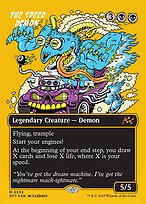 The Speed Demon [Borderless First Place Foil]