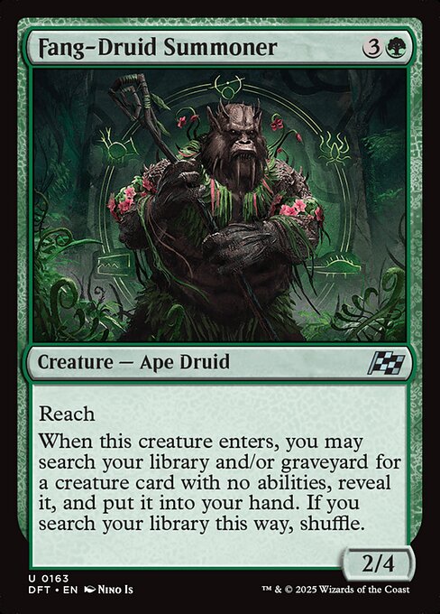 Fang-Druid Summoner [Foil]
