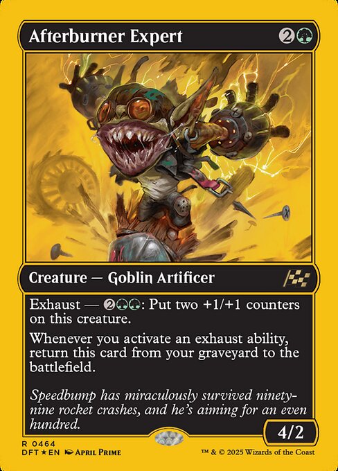 Afterburner Expert [First Place Foil]