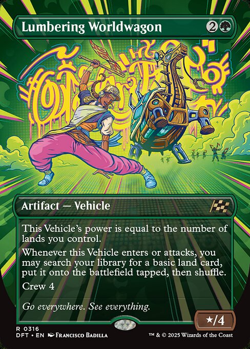 Lumbering Worldwagon [Borderless]