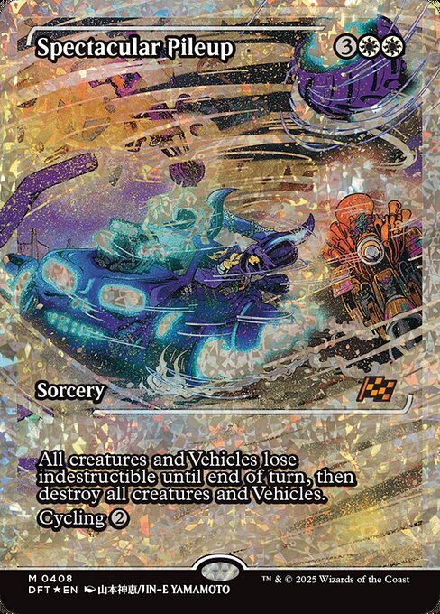 Spectacular Pileup [Borderless Foil]