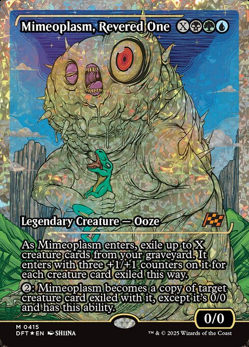 Mimeoplasm, Revered One [Borderless Foil]