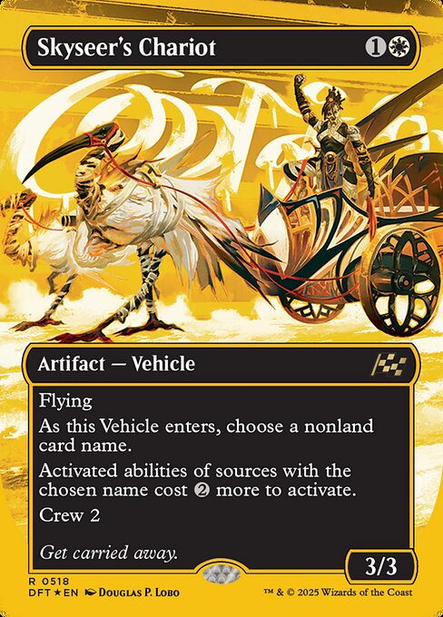 Skyseer's Chariot [Borderless First Place Foil]