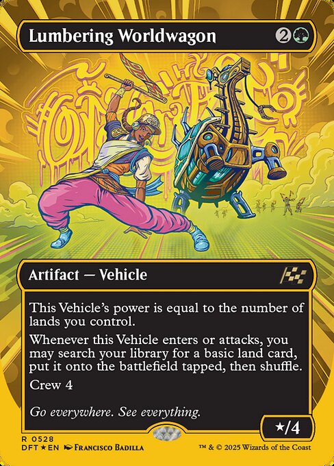 Lumbering Worldwagon [First Place Foil]