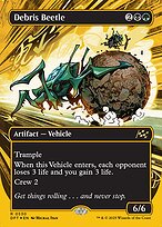 Debris Beetle [First Place Foil]