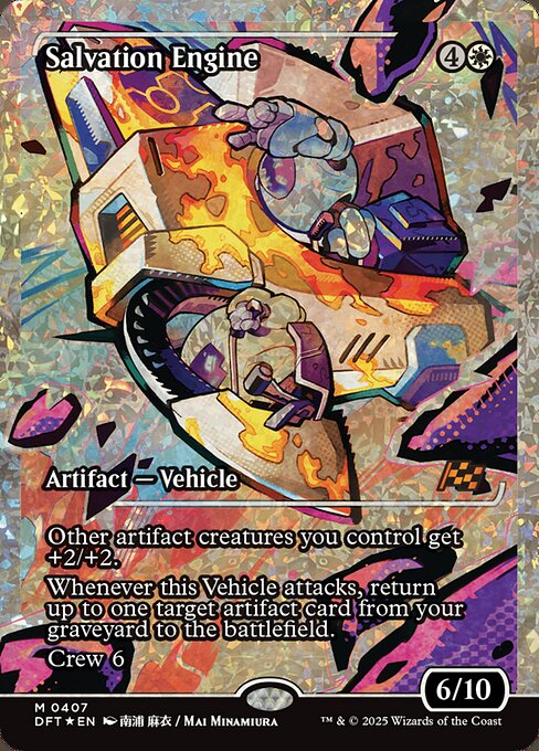 Salvation Engine [Borderless Foil]