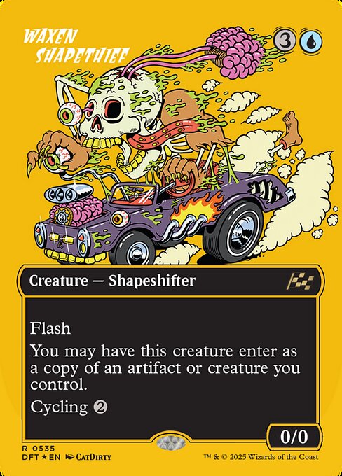Waxen Shapethief [Borderless First Place Foil]