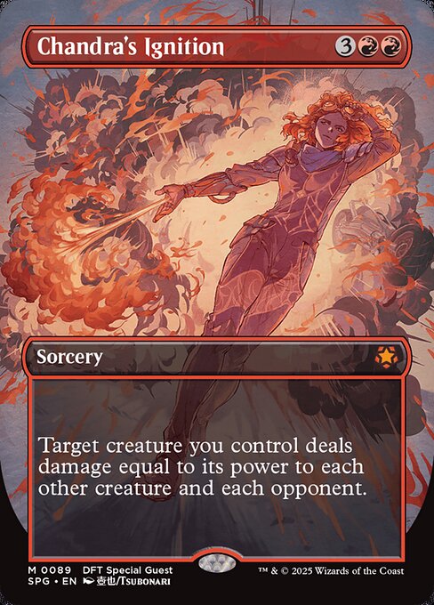 Chandra's Ignition [Borderless Foil]
