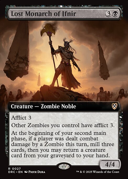 Lost Monarch of Ifnir [Extended Artwork Foil]