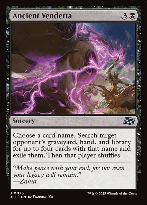 Ancient Vendetta [Foil]
